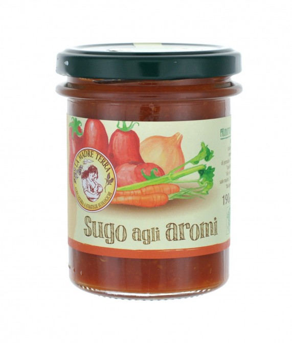 Sugo agli aromi biologico - 190 gr Sugo agli aromi biologico - 190 gr